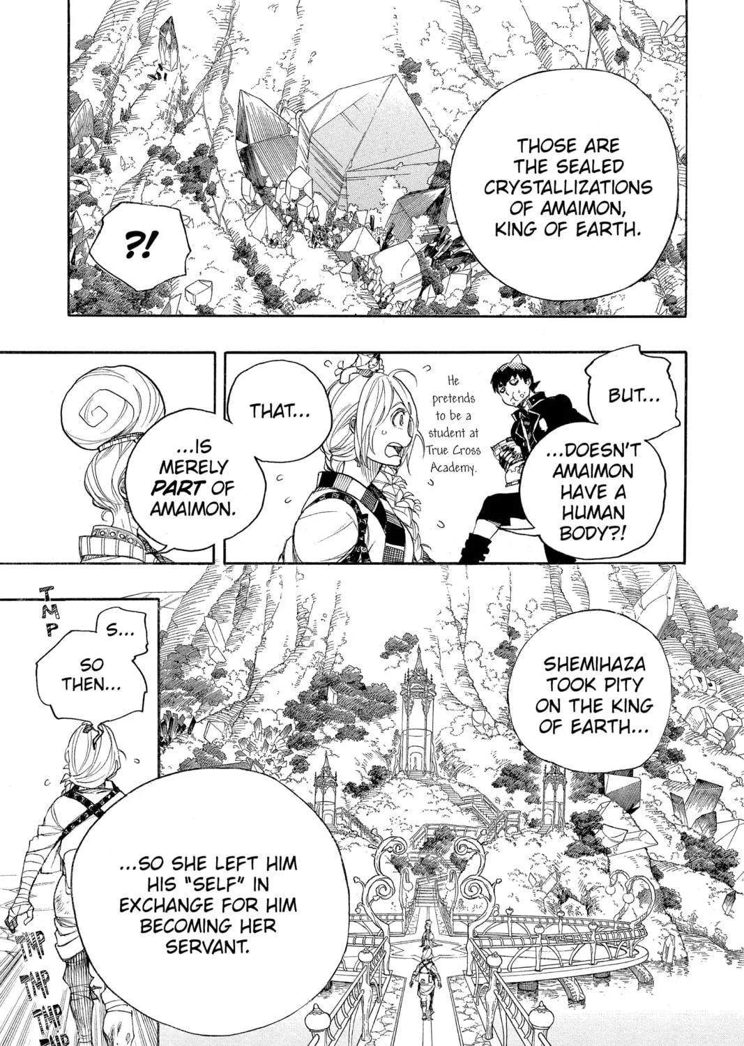 Read Blue Exorcist chapter 130 image 8 on Lezhin