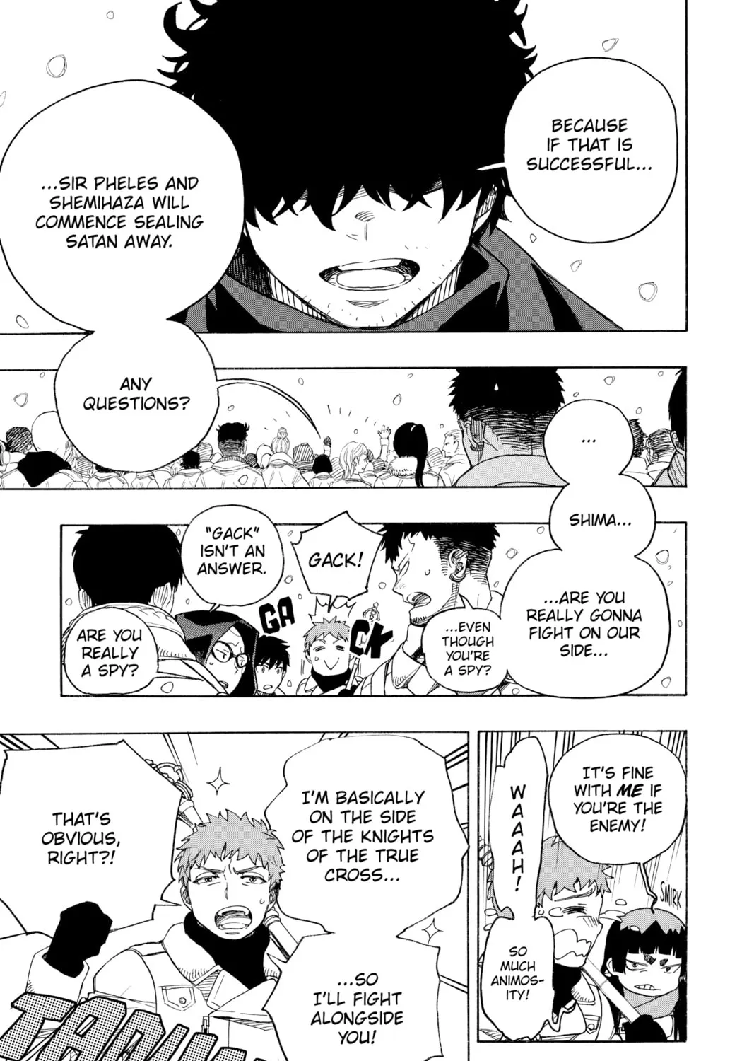 Read Blue Exorcist chapter 131 image 54 on Lezhin