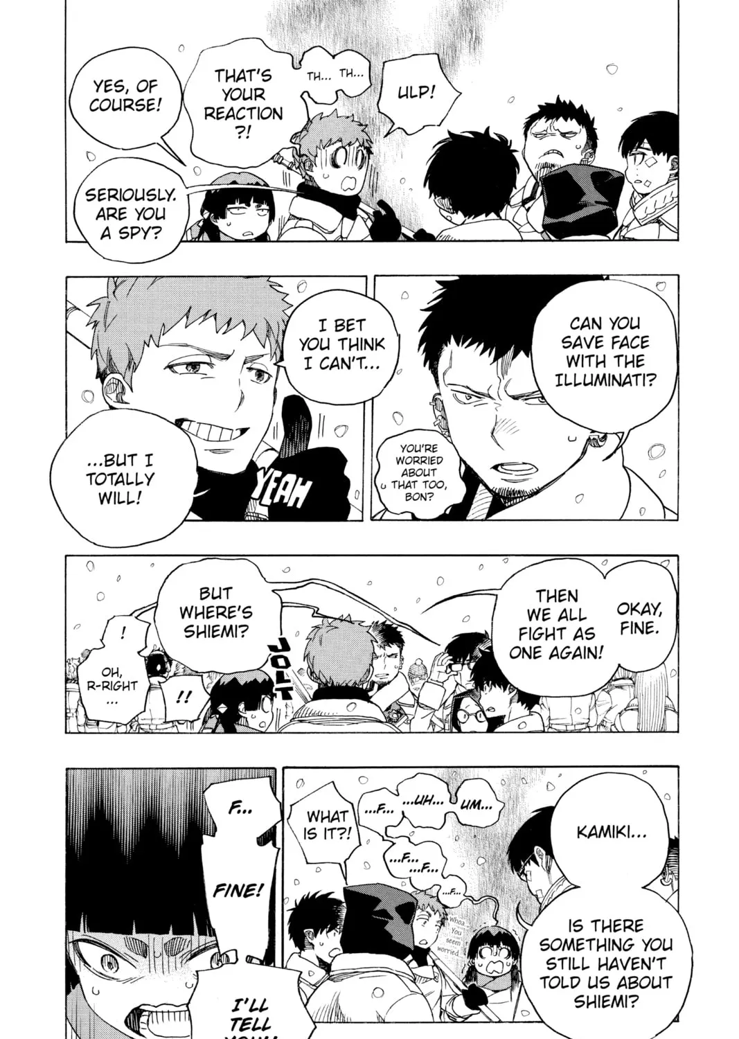 Read Blue Exorcist chapter 131 image 56 on Lezhin