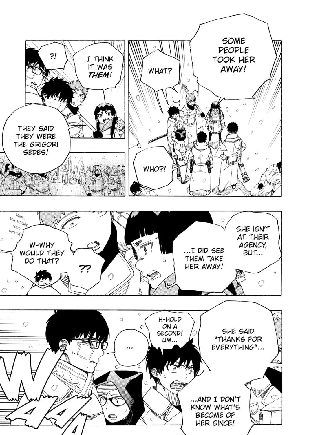 Read Blue Exorcist chapter 131 image 58 on Lezhin
