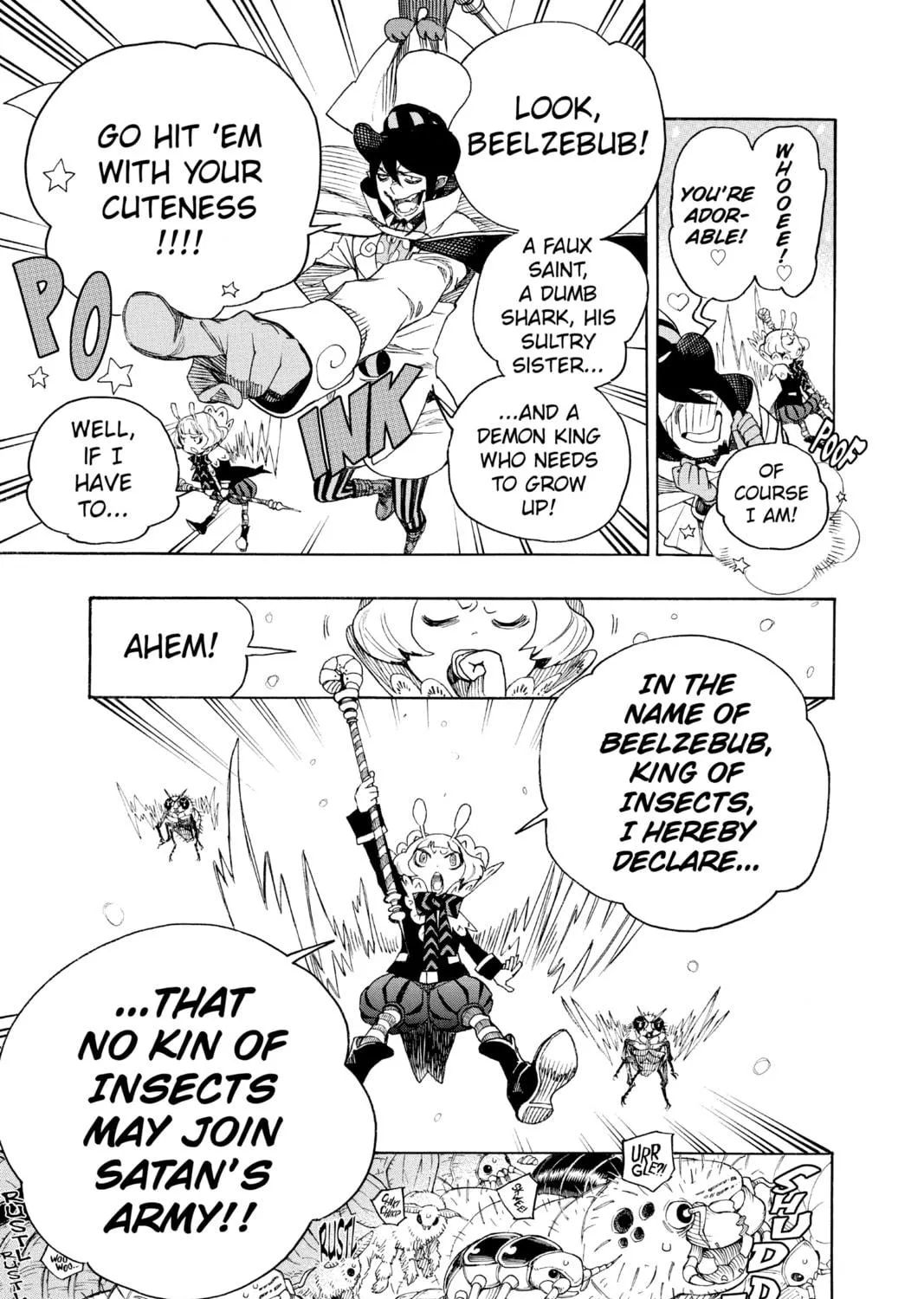 Read Blue Exorcist chapter 132 image 16 on Lezhin