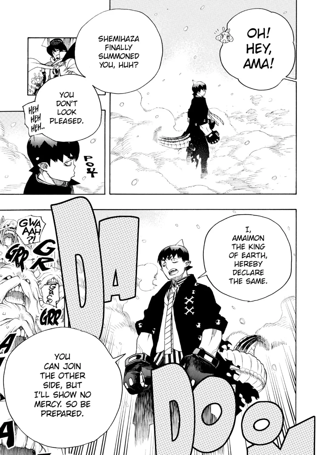 Read Blue Exorcist chapter 132 image 20 on Lezhin