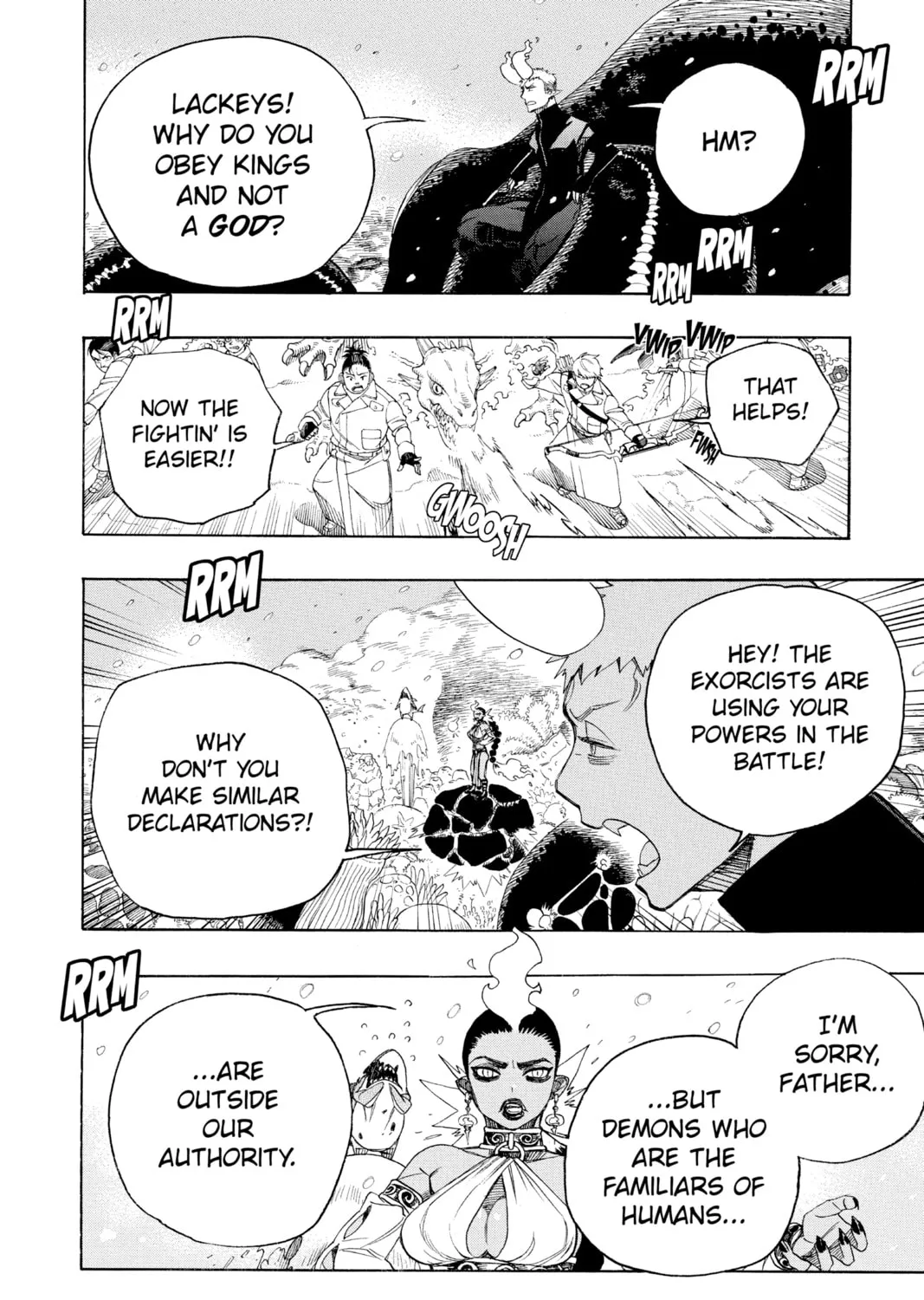 Read Blue Exorcist chapter 132 image 24 on Lezhin