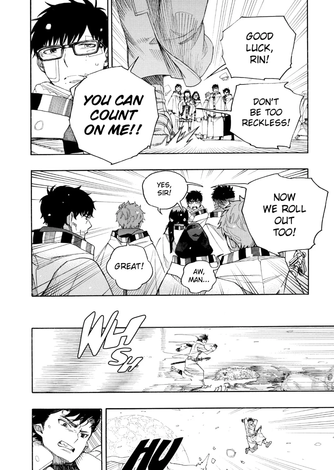 Read Blue Exorcist chapter 132 image 32 on Lezhin