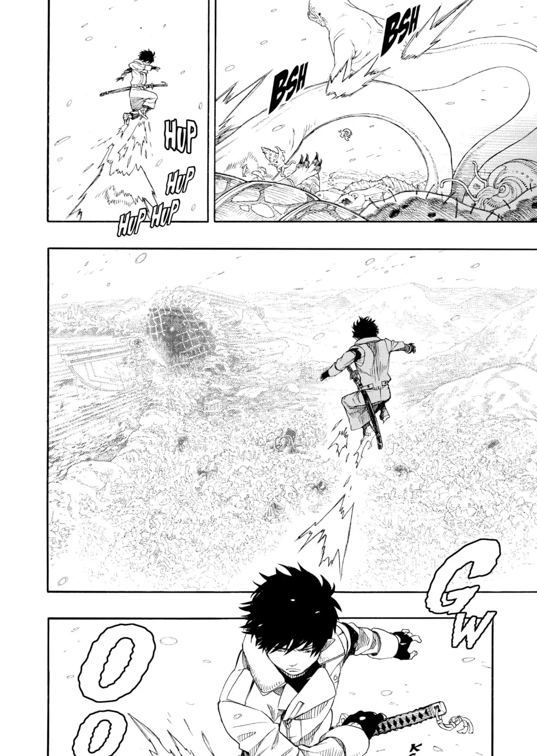 Read Blue Exorcist chapter 132 image 36 on Lezhin