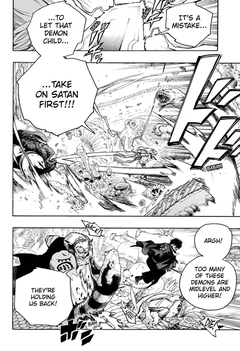 Read Blue Exorcist chapter 133.1 image 7 on Lezhin