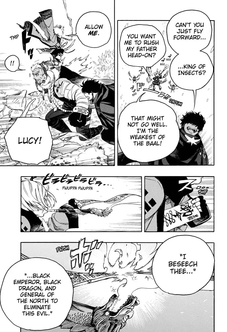 Read Blue Exorcist chapter 133.1 image 8 on Lezhin