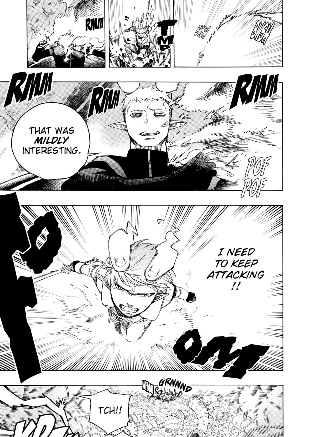 Read Blue Exorcist chapter 133 image 12 on Lezhin