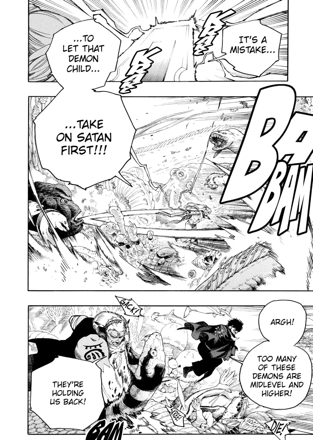 Read Blue Exorcist chapter 133 image 14 on Lezhin