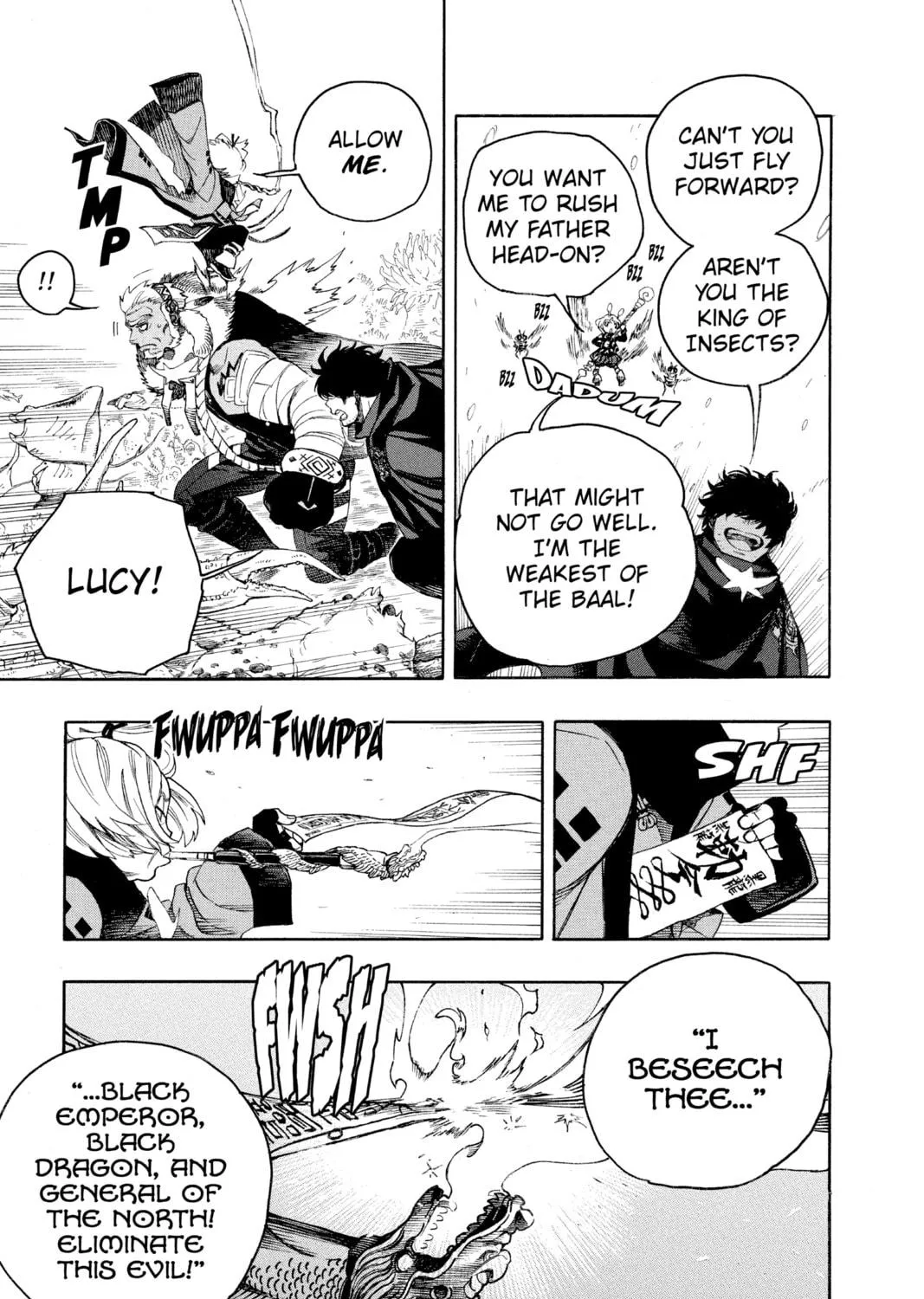 Read Blue Exorcist chapter 133 image 16 on Lezhin