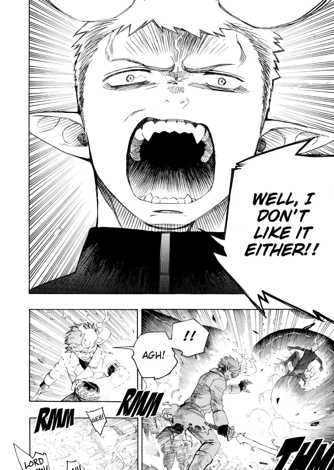 Read Blue Exorcist chapter 133 image 2 on Lezhin