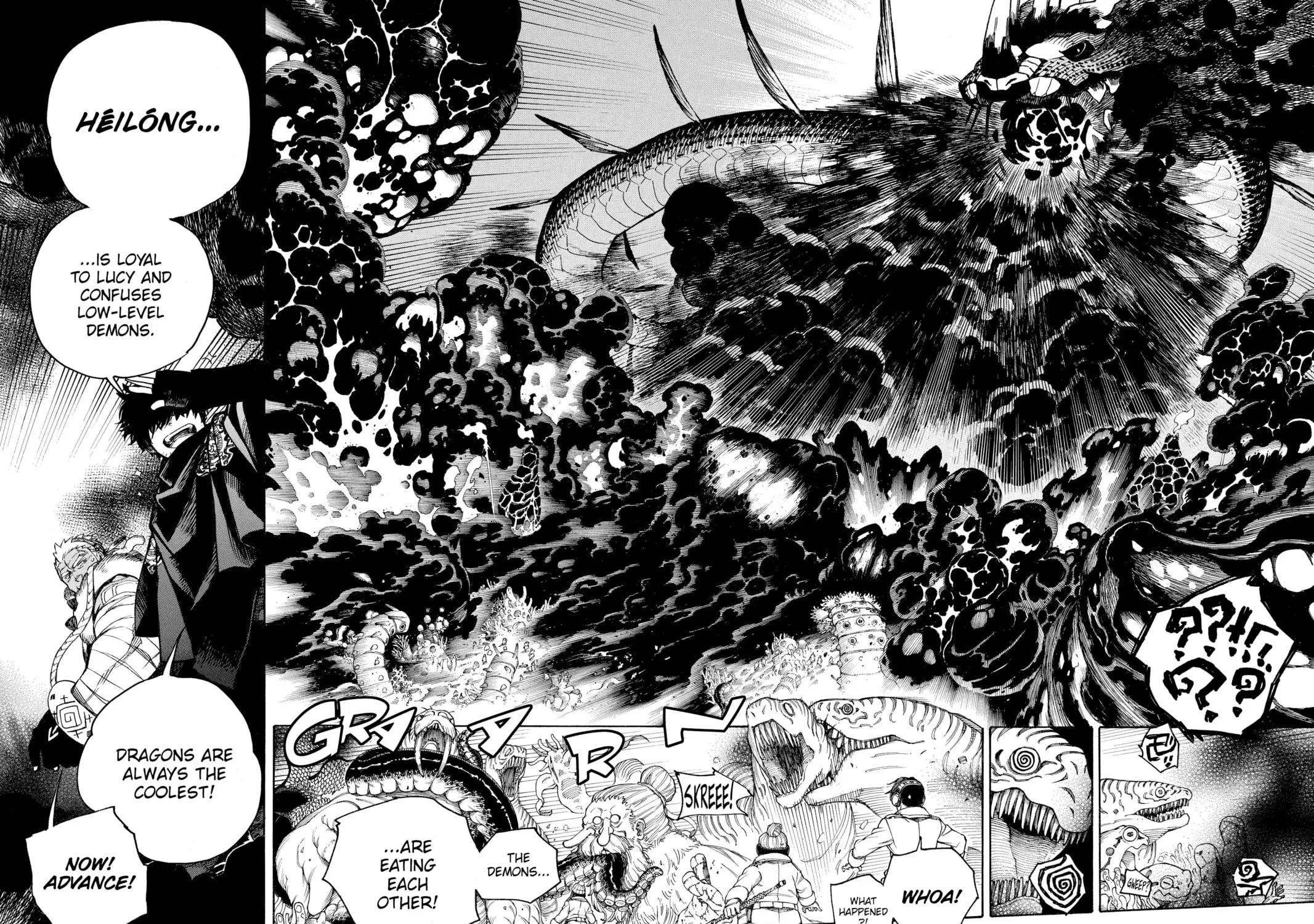 Read Blue Exorcist chapter 133 image 22 on Lezhin
