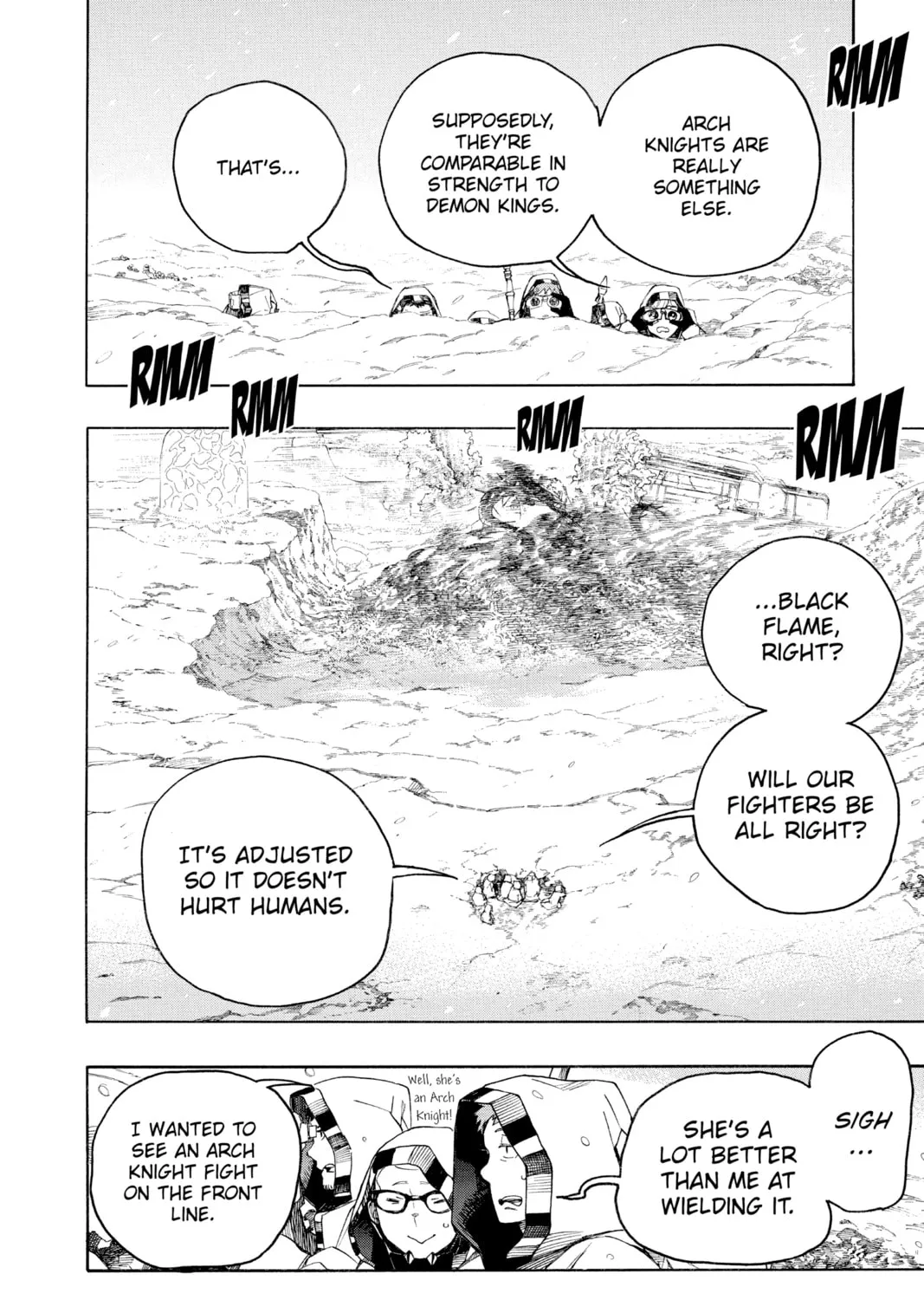 Read Blue Exorcist chapter 133 image 32 on Lezhin