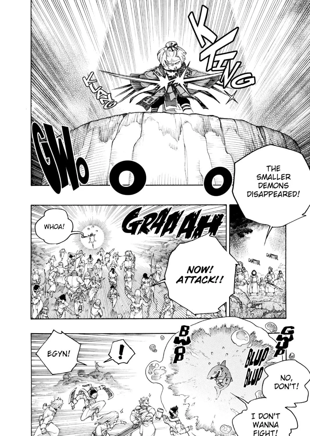 Read Blue Exorcist chapter 133 image 52 on Lezhin