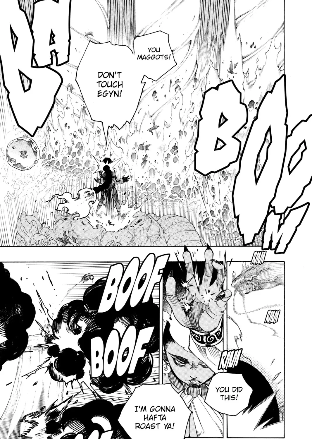 Read Blue Exorcist chapter 133 image 54 on Lezhin