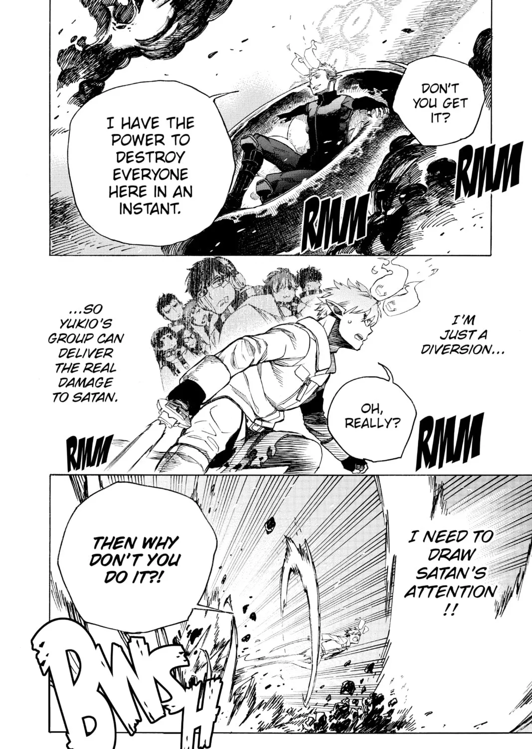 Read Blue Exorcist chapter 133 image 6 on Lezhin