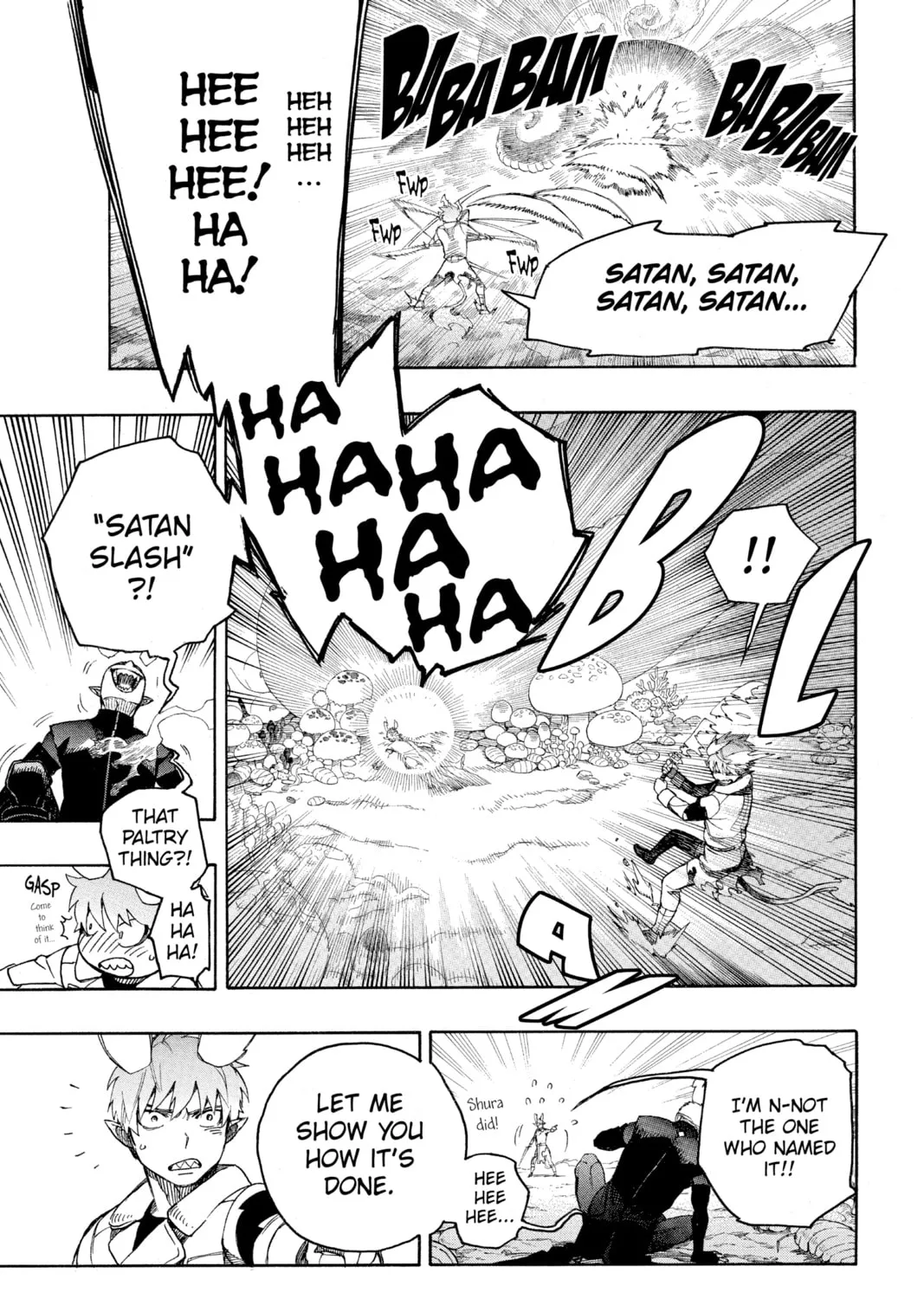 Read Blue Exorcist chapter 133 image 62 on Lezhin