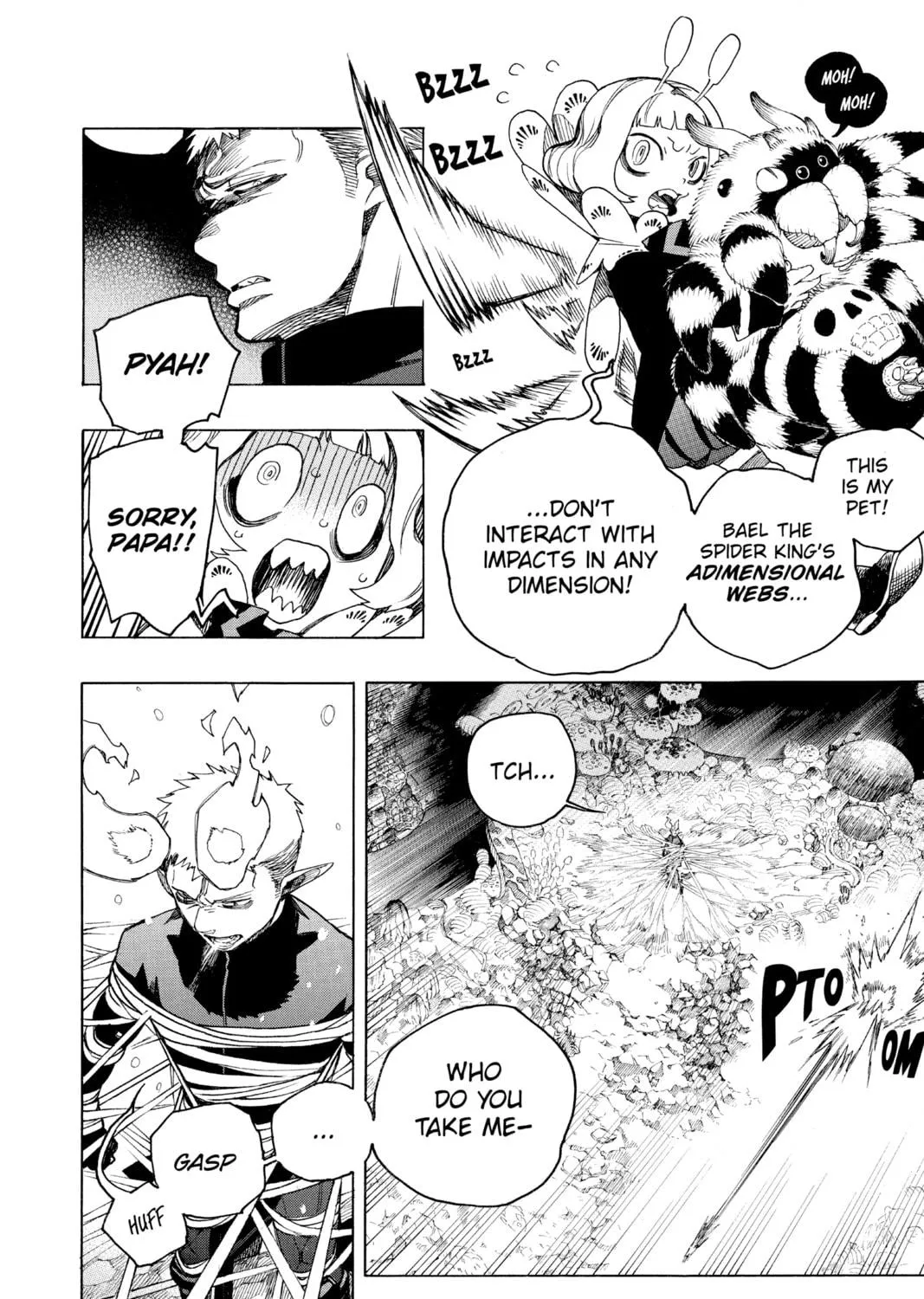 Read Blue Exorcist chapter 133 image 82 on Lezhin