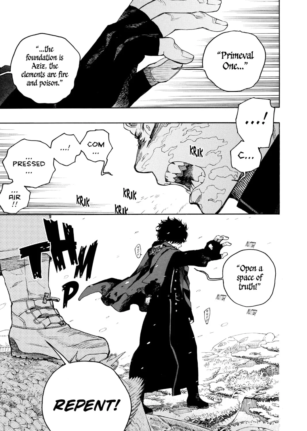 Read Blue Exorcist chapter 133 image 84 on Lezhin