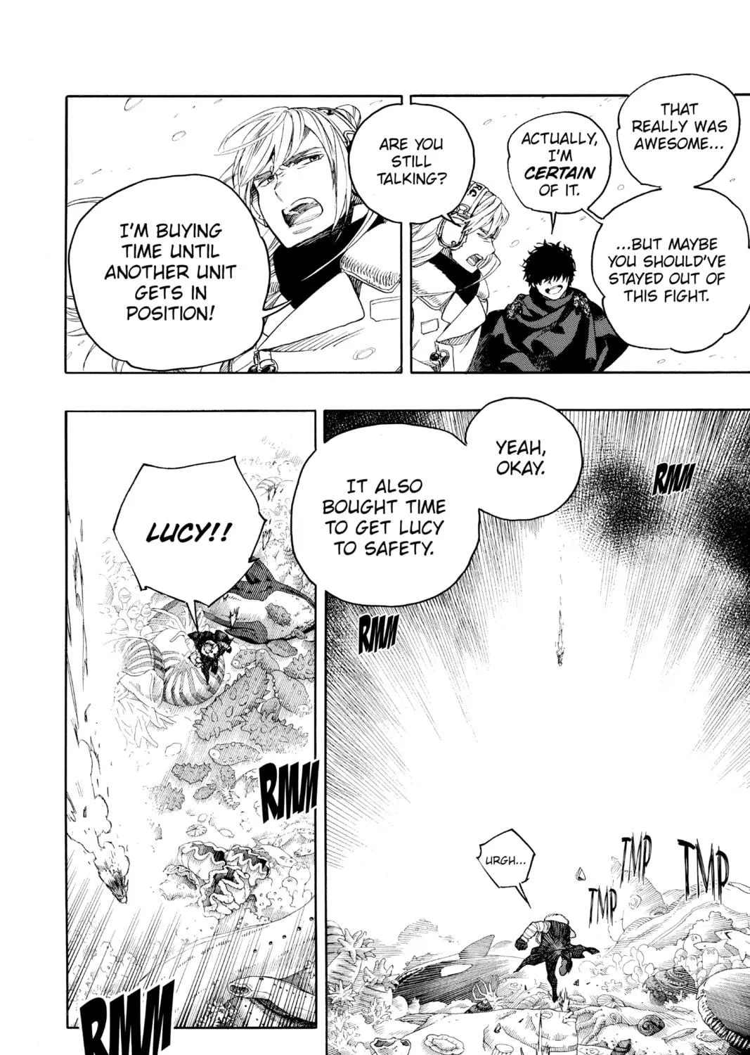 Read Blue Exorcist chapter 134 image 10 on Lezhin