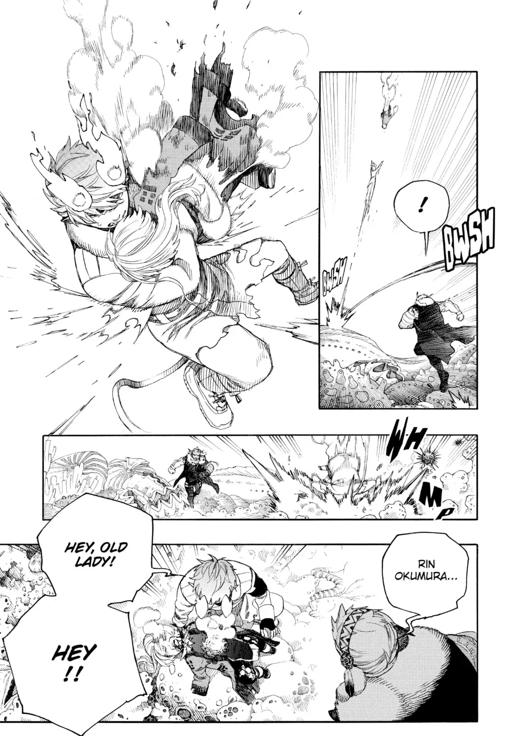 Read Blue Exorcist chapter 134 image 12 on Lezhin