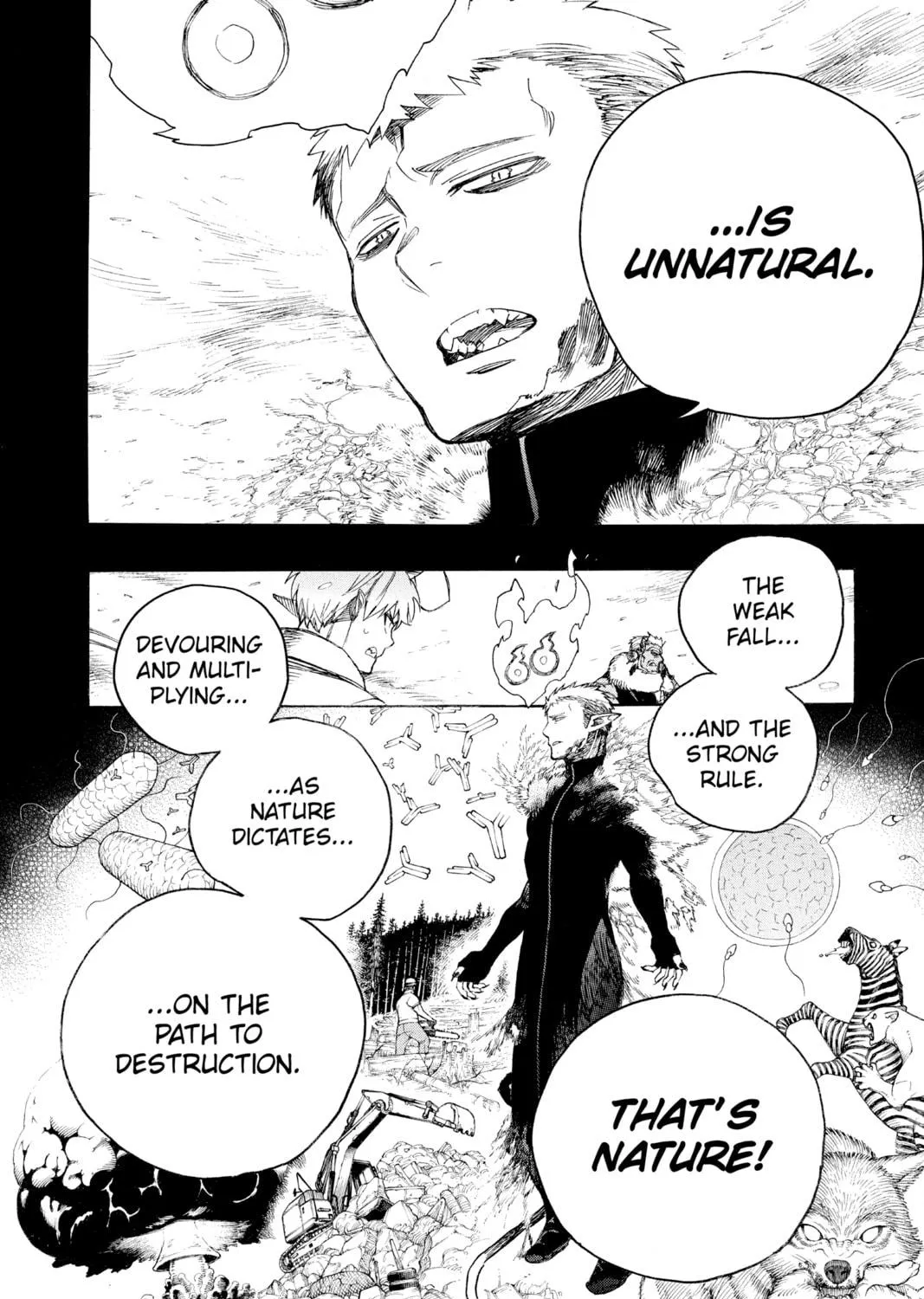 Read Blue Exorcist chapter 134 image 38 on Lezhin