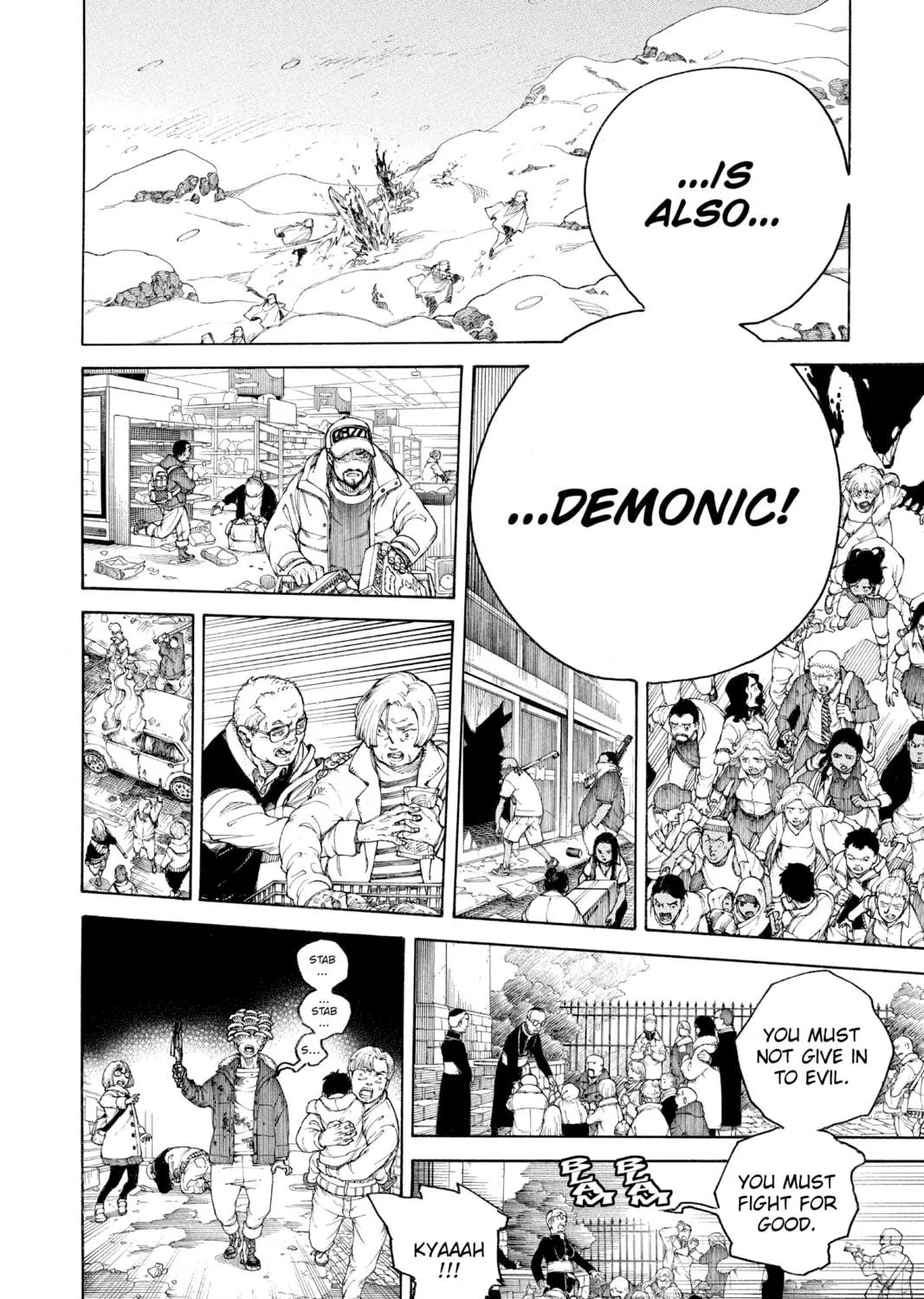 Read Blue Exorcist chapter 134 image 46 on Lezhin
