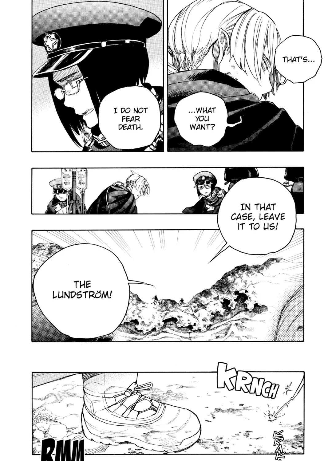 Read Blue Exorcist chapter 134 image 6 on Lezhin