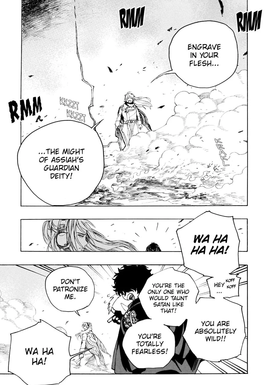 Read Blue Exorcist chapter 134 image 8 on Lezhin