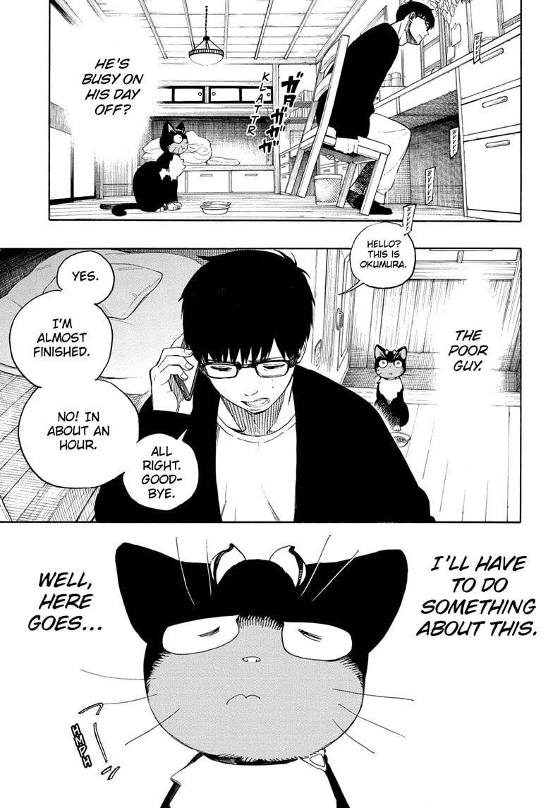 Read Blue Exorcist chapter 135.1 image 4 on Lezhin
