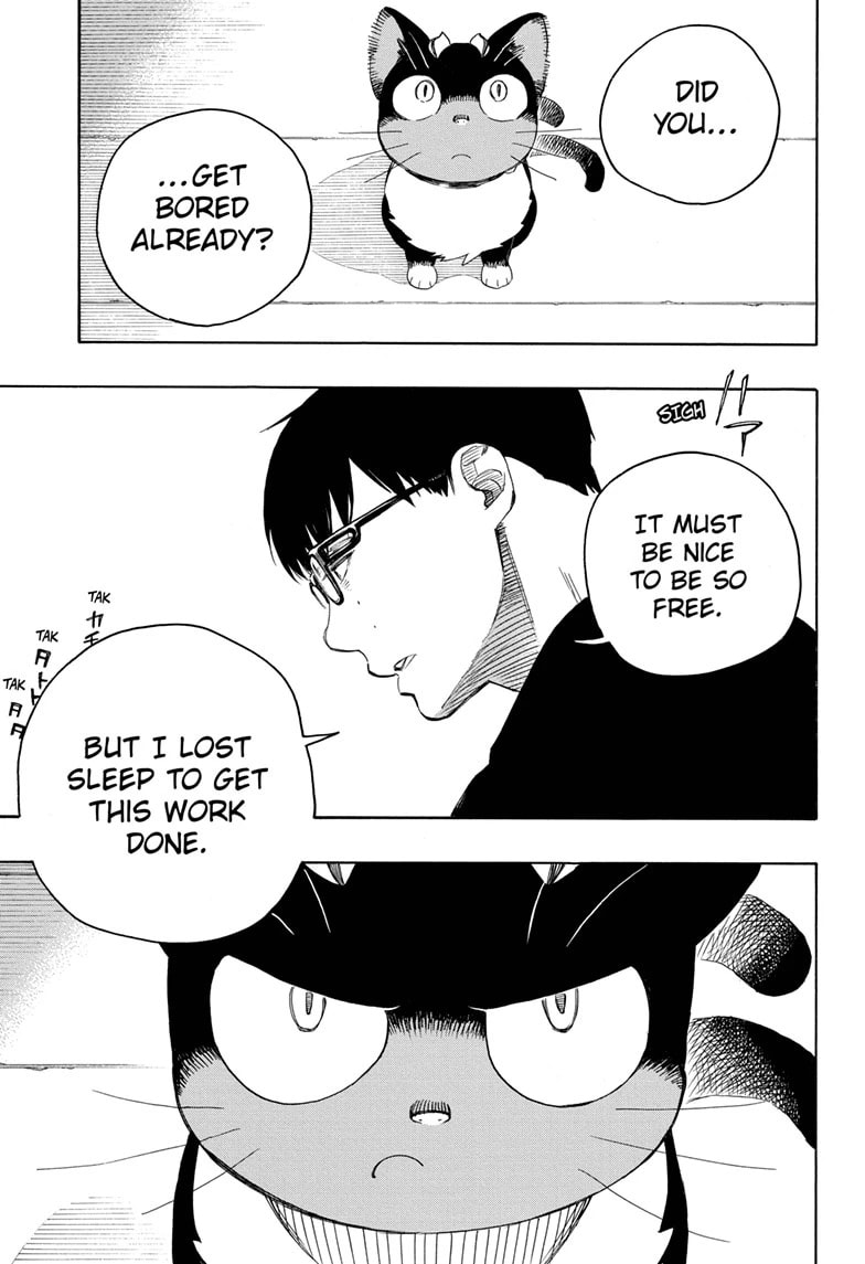 Read Blue Exorcist chapter 135.1 image 8 on Lezhin