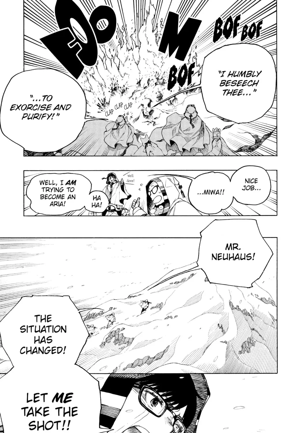 Read Blue Exorcist chapter 135 image 12 on Lezhin