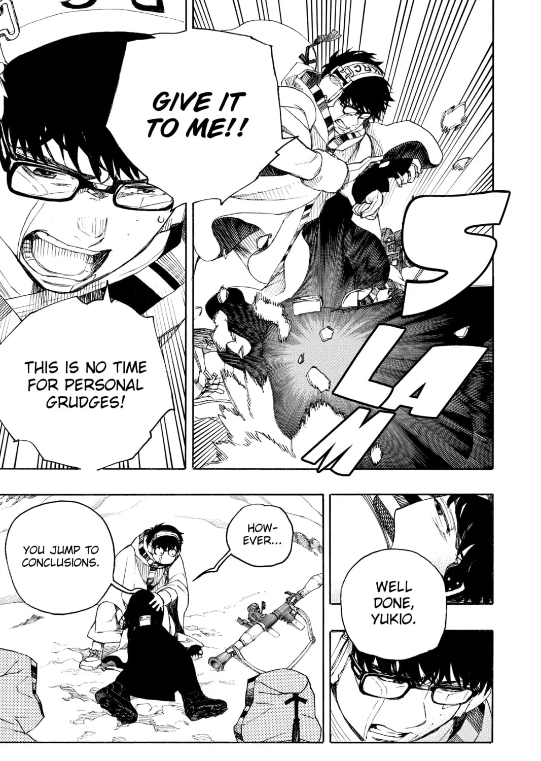 Read Blue Exorcist chapter 135 image 20 on Lezhin