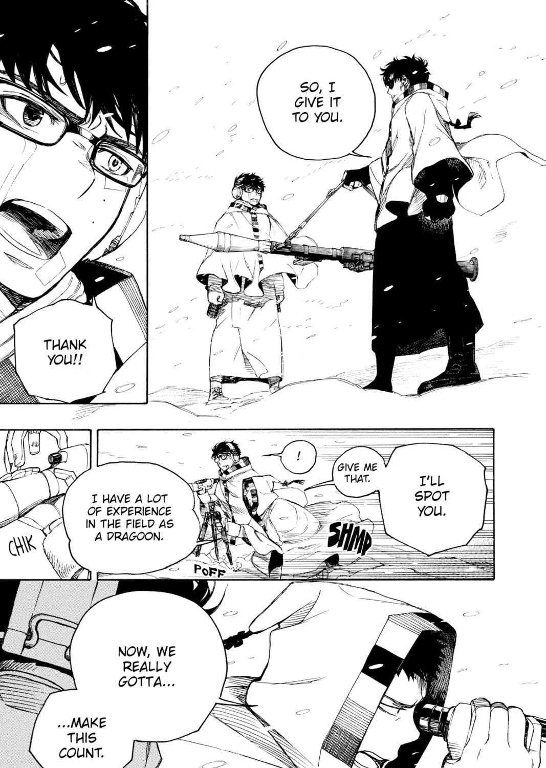 Read Blue Exorcist chapter 135 image 24 on Lezhin