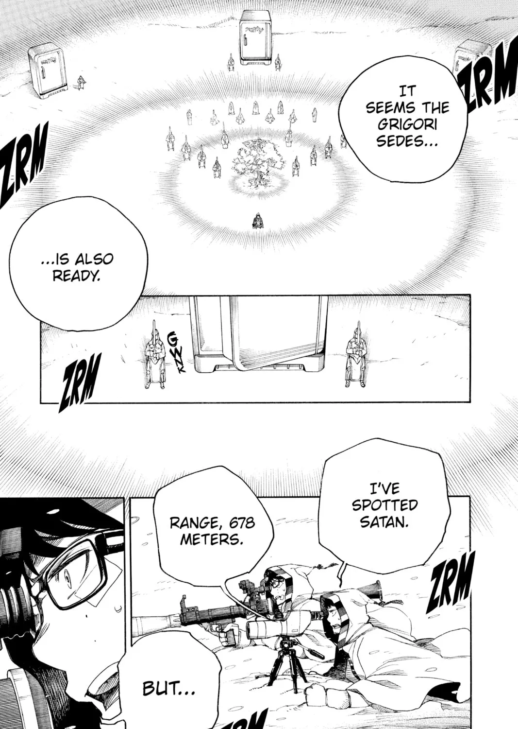 Read Blue Exorcist chapter 135 image 32 on Lezhin