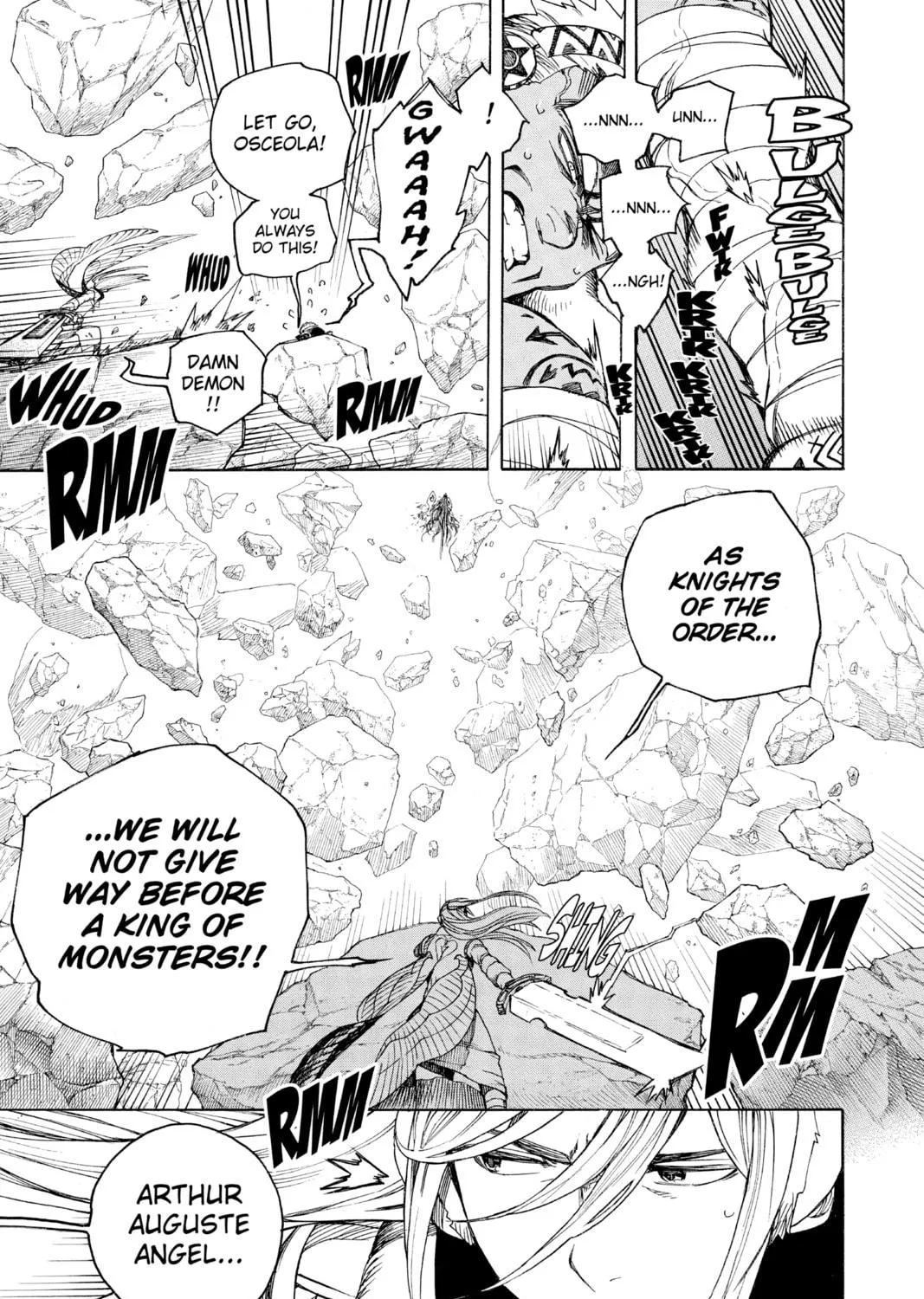 Read Blue Exorcist chapter 135 image 38 on Lezhin