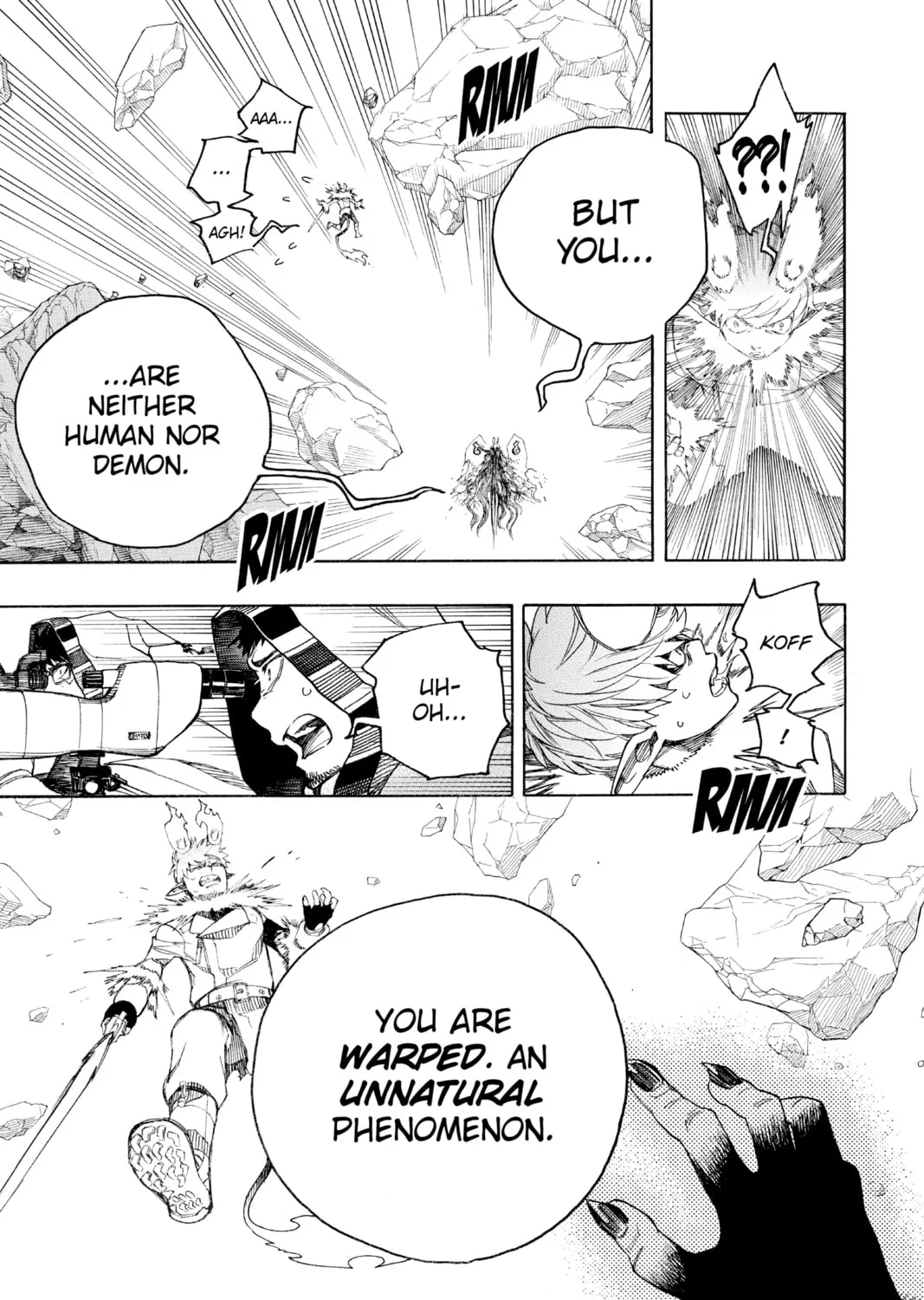 Read Blue Exorcist chapter 135 image 50 on Lezhin
