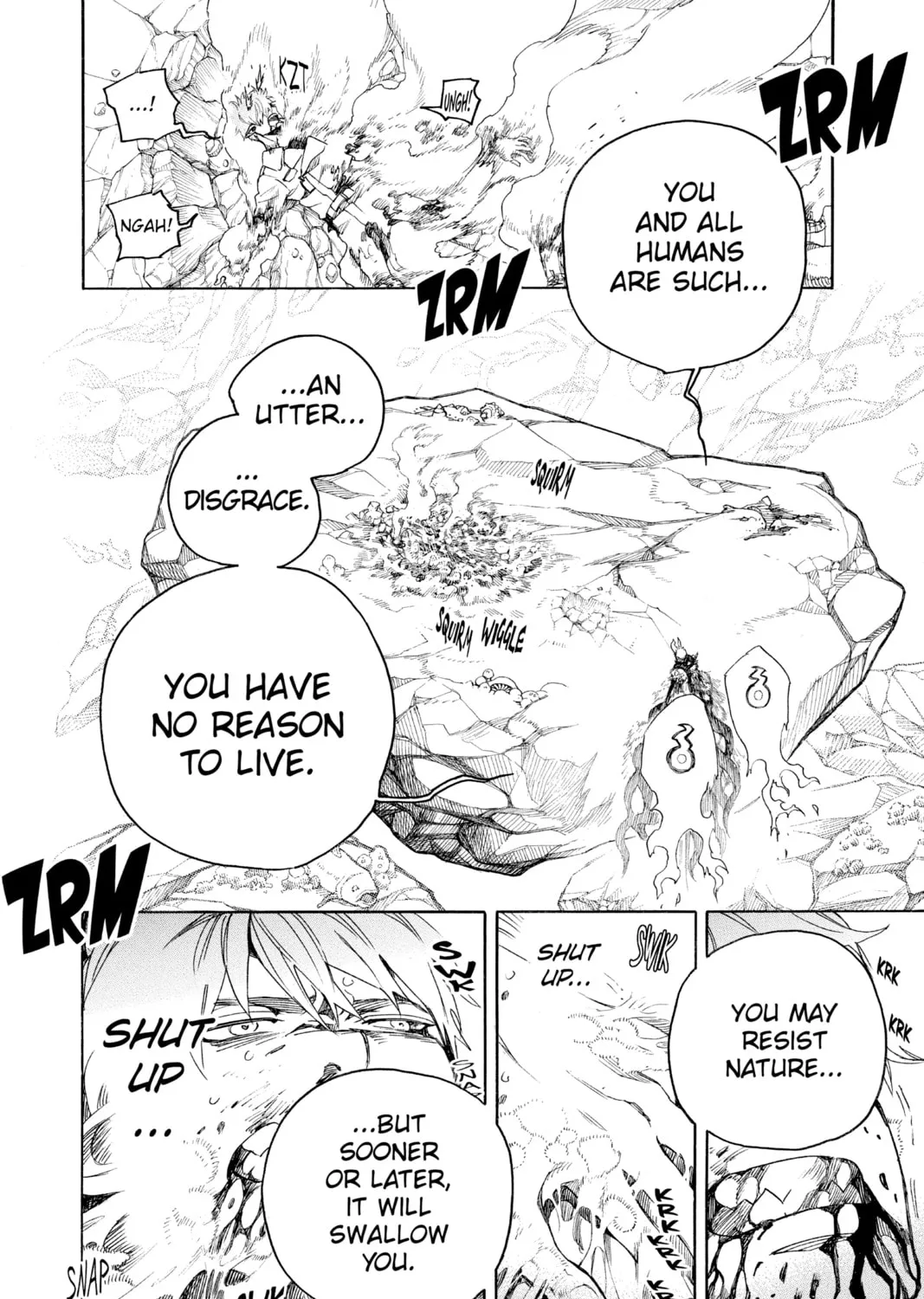 Read Blue Exorcist chapter 135 image 56 on Lezhin