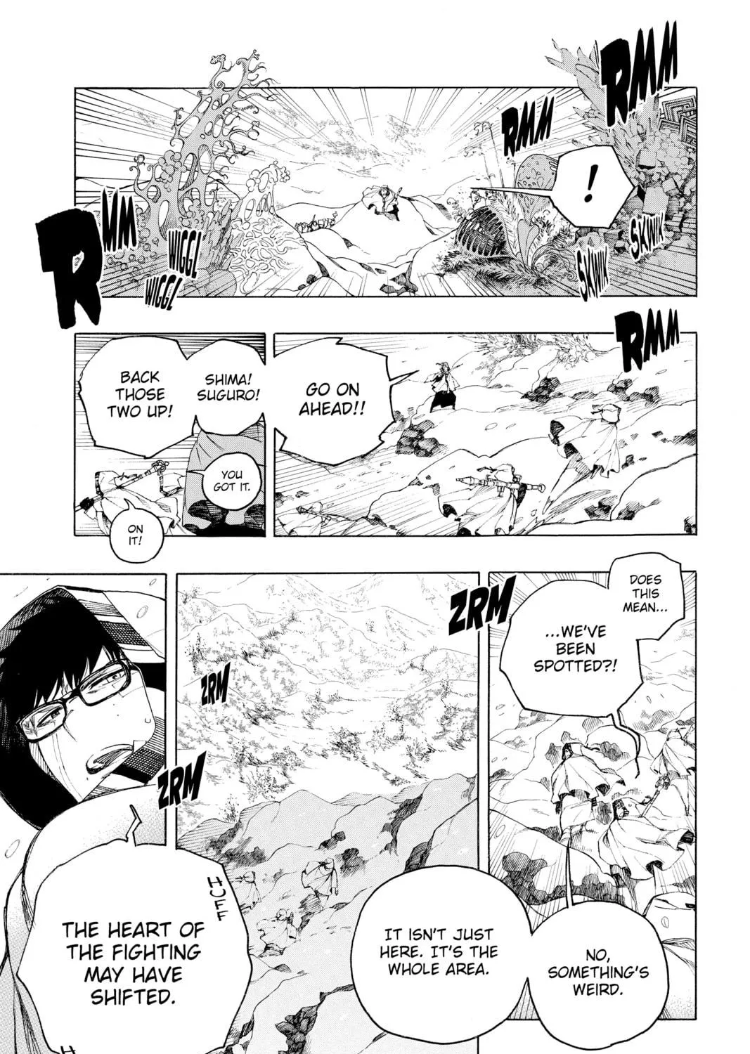 Read Blue Exorcist chapter 135 image 8 on Lezhin