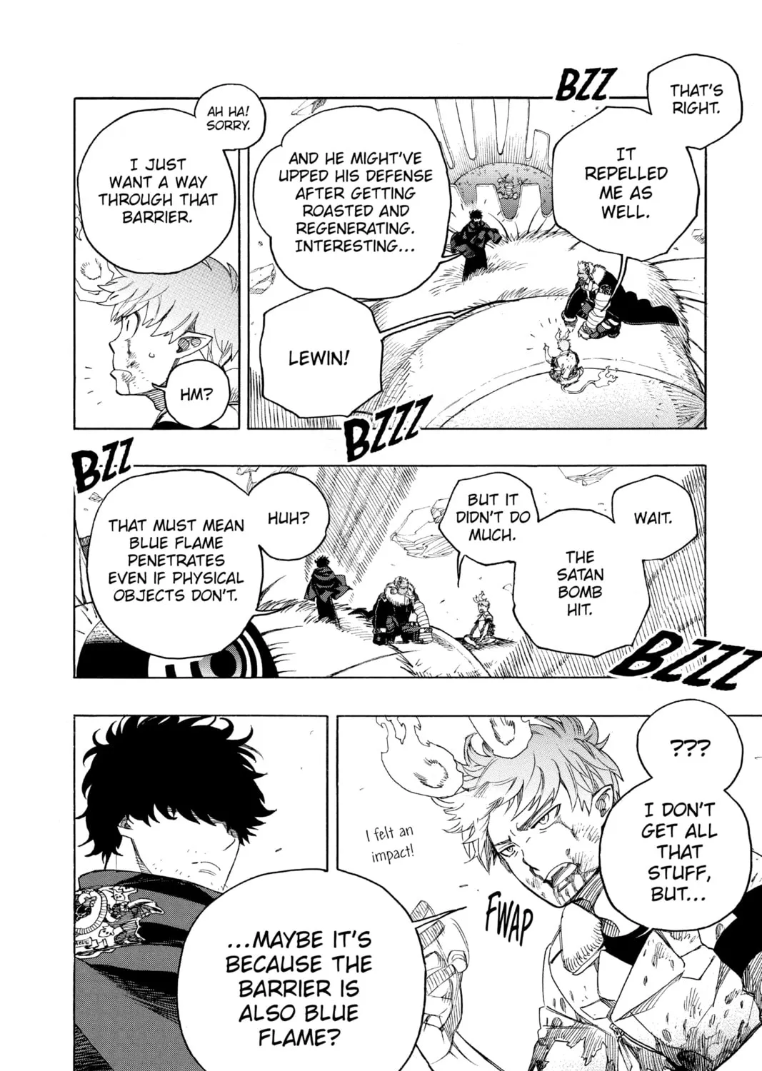Read Blue Exorcist chapter 136 image 14 on Lezhin