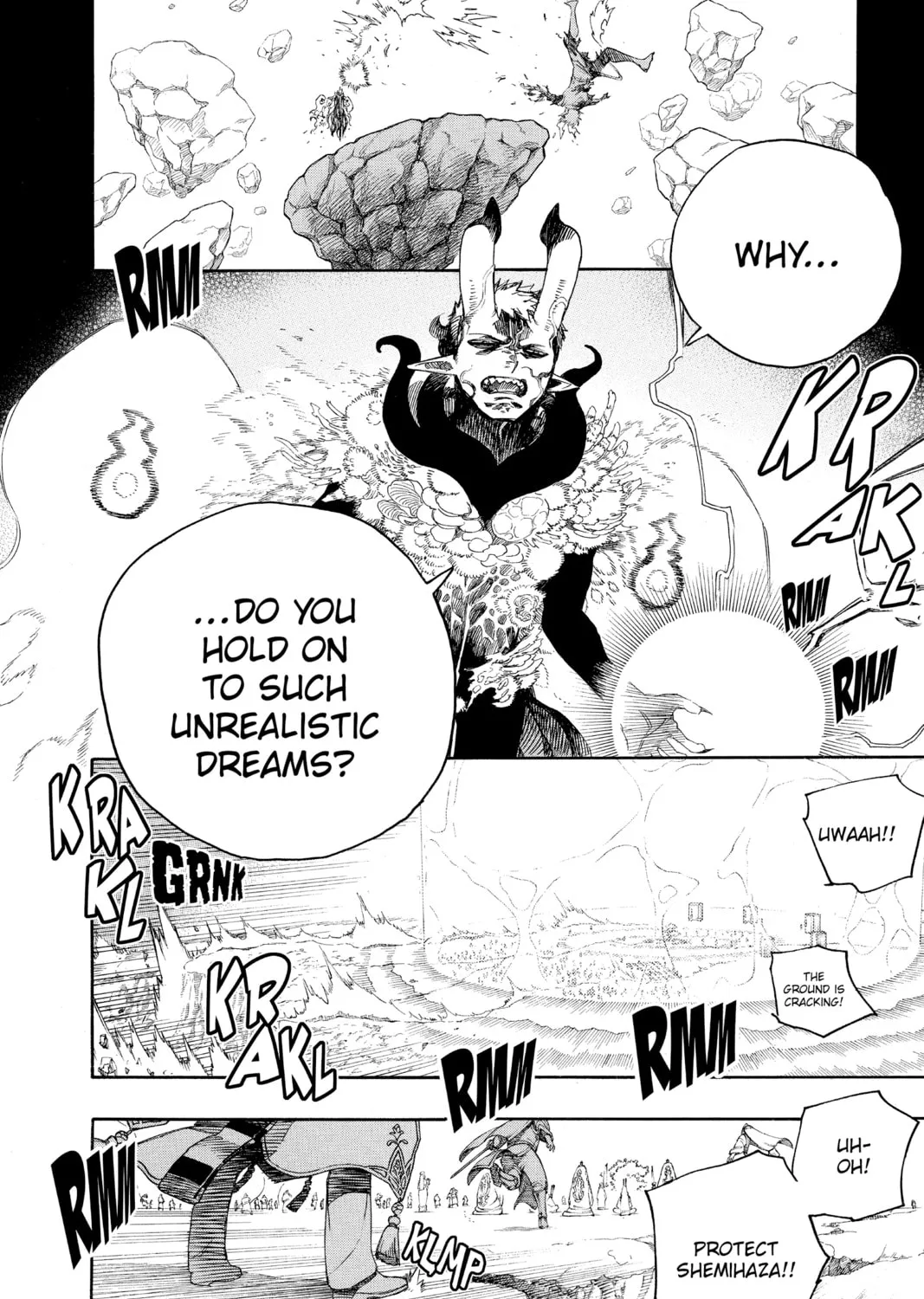 Read Blue Exorcist chapter 136 image 6 on Lezhin