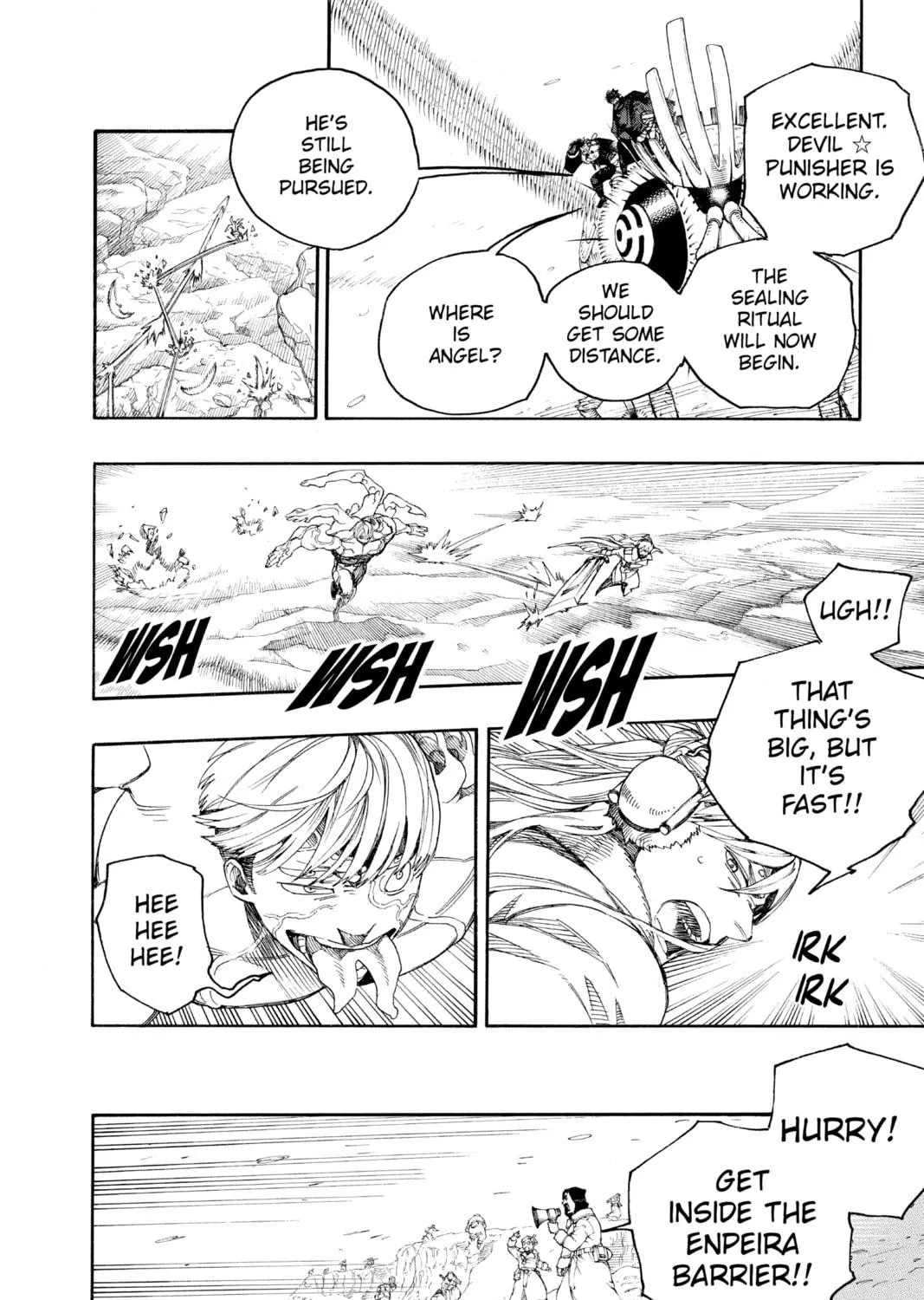 Read Blue Exorcist chapter 137 image 10 on Lezhin