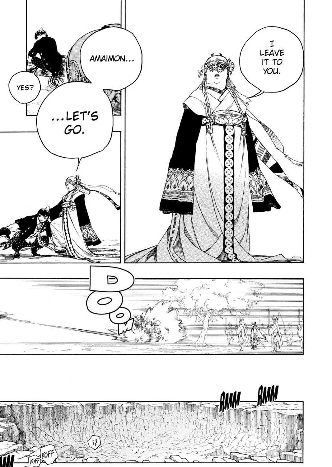 Read Blue Exorcist chapter 137 image 16 on Lezhin