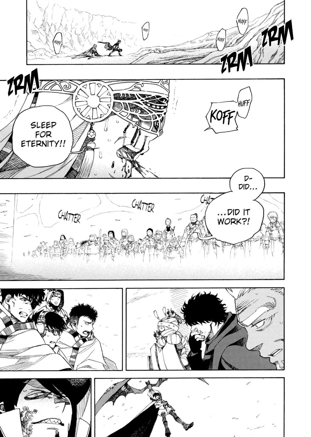 Read Blue Exorcist chapter 137 image 38 on Lezhin