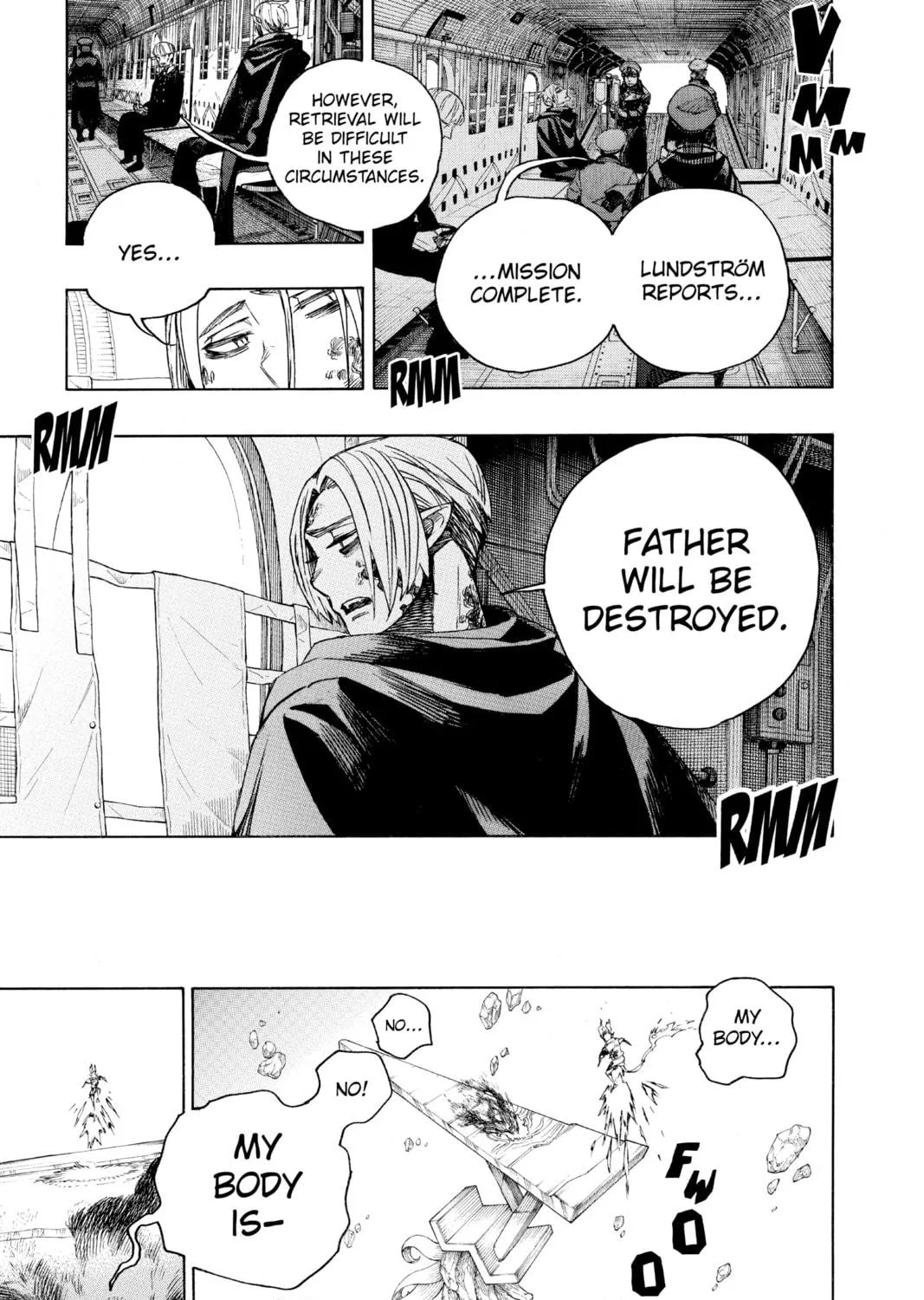 Read Blue Exorcist chapter 138 image 22 on Lezhin