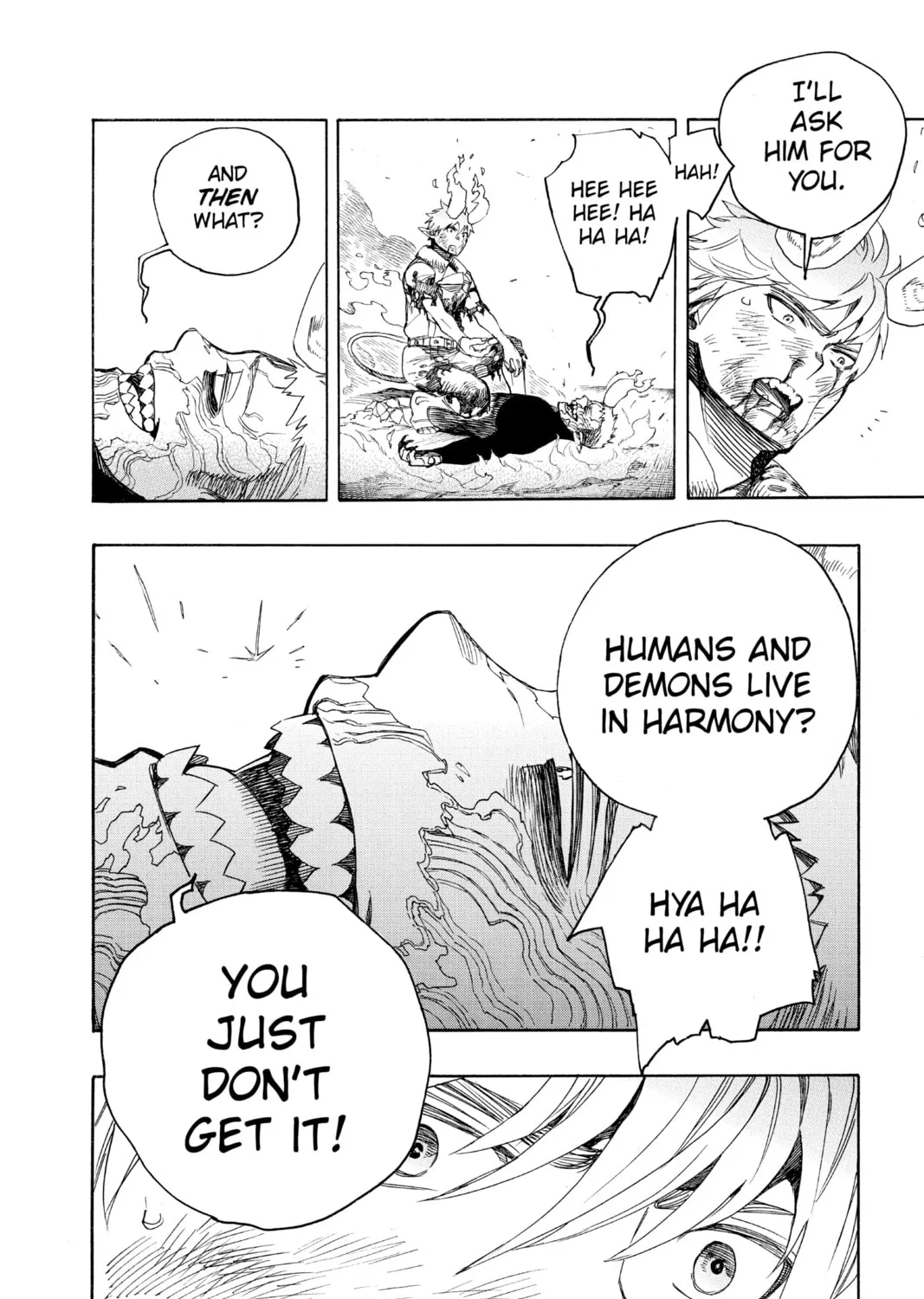 Read Blue Exorcist chapter 138 image 32 on Lezhin