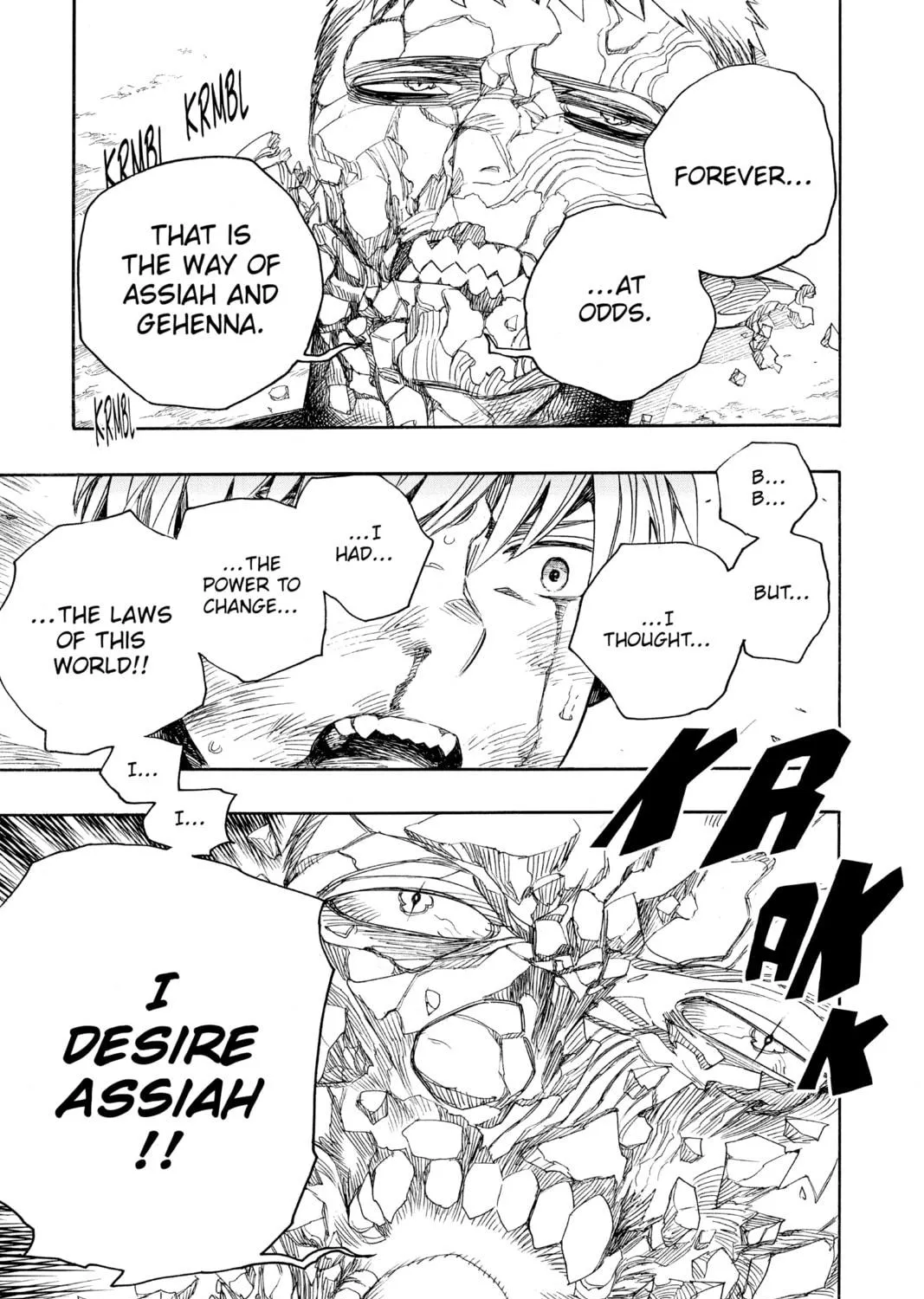 Read Blue Exorcist chapter 138 image 38 on Lezhin