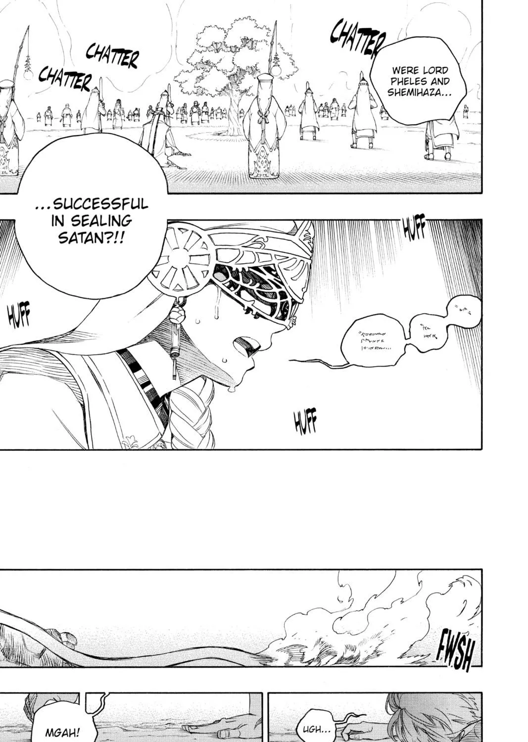 Read Blue Exorcist chapter 138 image 4 on Lezhin