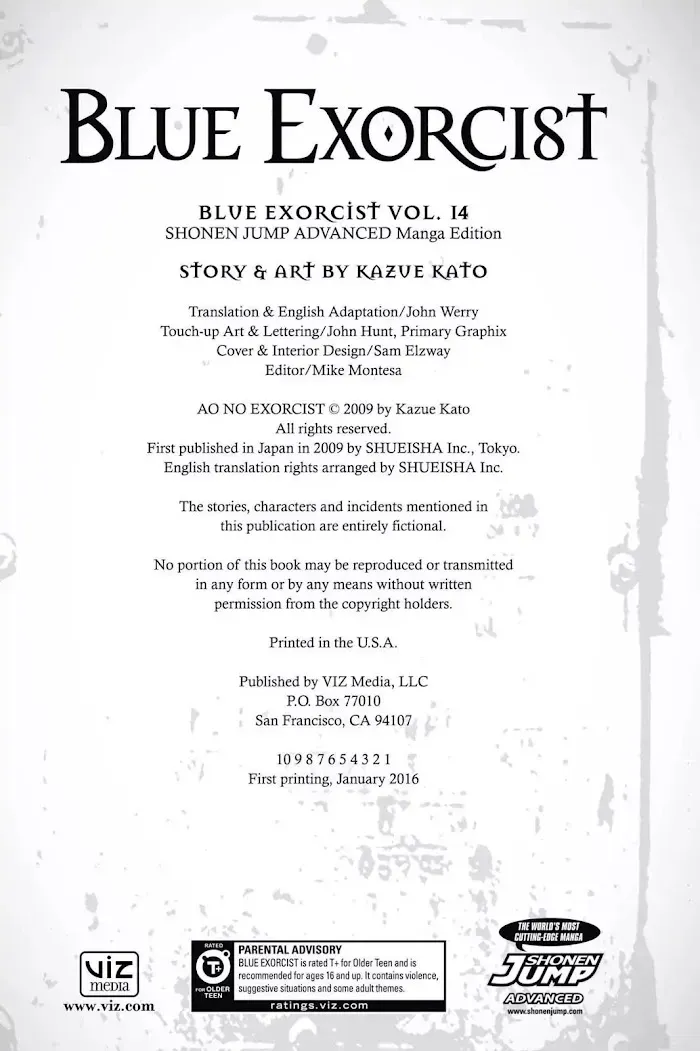 Read Blue Exorcist chapter 14.1 image 8 on Lezhin
