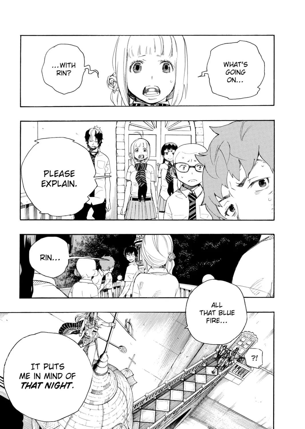 Read Blue Exorcist chapter 14 image 12 on Lezhin